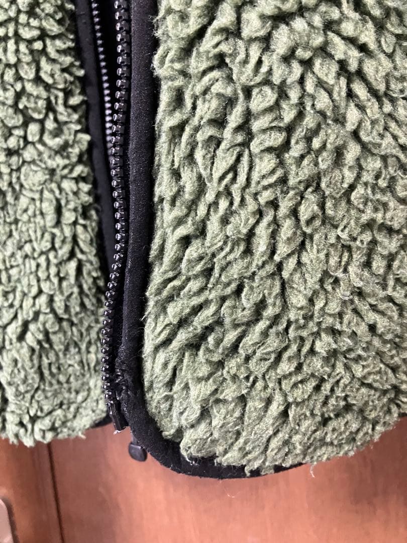 最終値下げ‼️人気！stussyリバーシブルボアジャケット！サイズM
