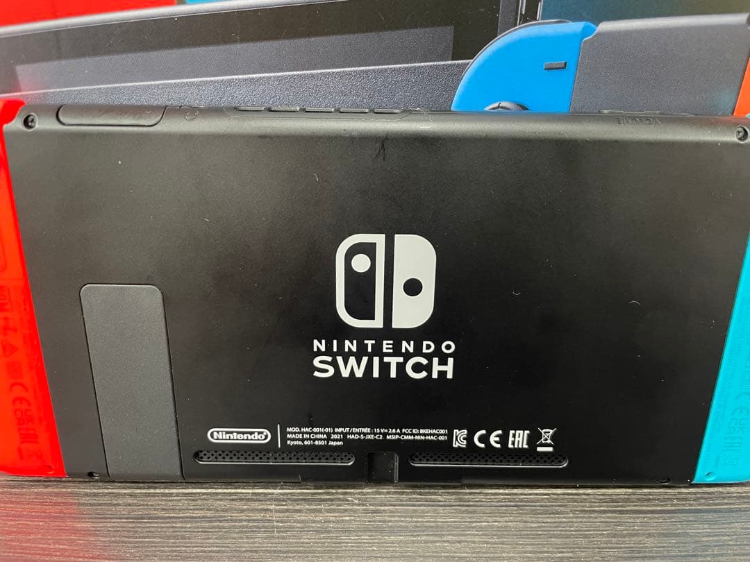 Nintendo Switch 本体　HAC-001 ACアダプターなし　動確済