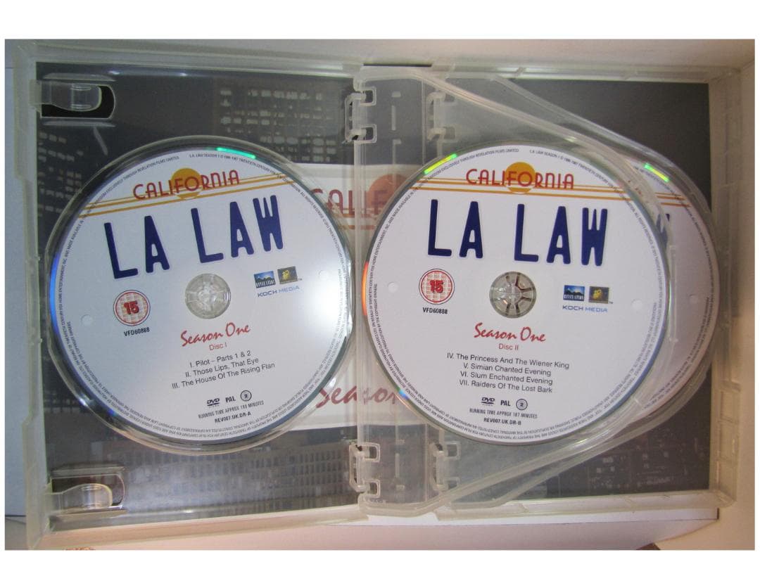 【輸入盤DVD BOX】L.A. Law Season 1【七人の弁護士】