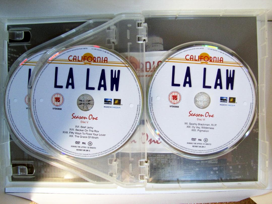 【輸入盤DVD BOX】L.A. Law Season 1【七人の弁護士】