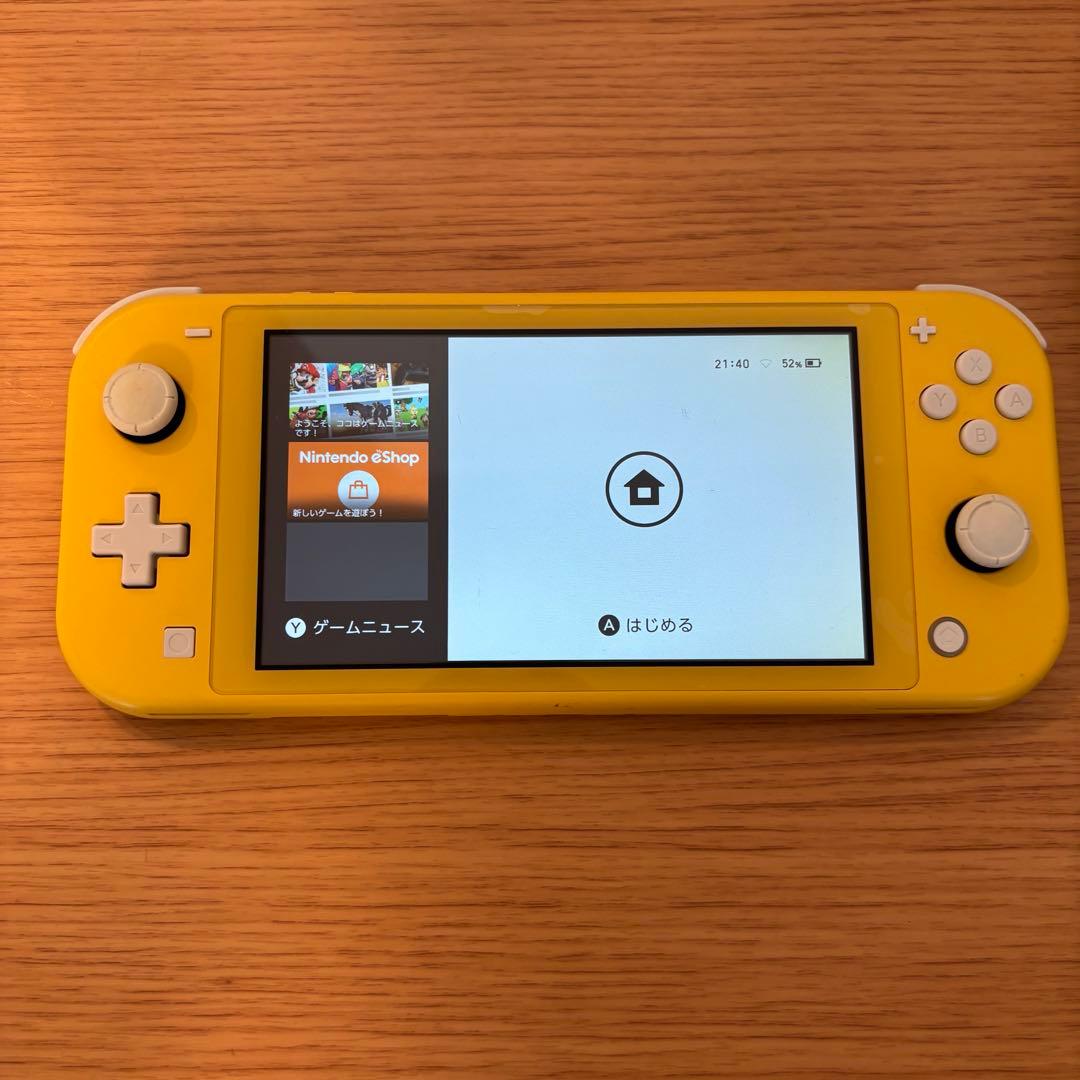 Nintendo switchライト本体　ジャンク品