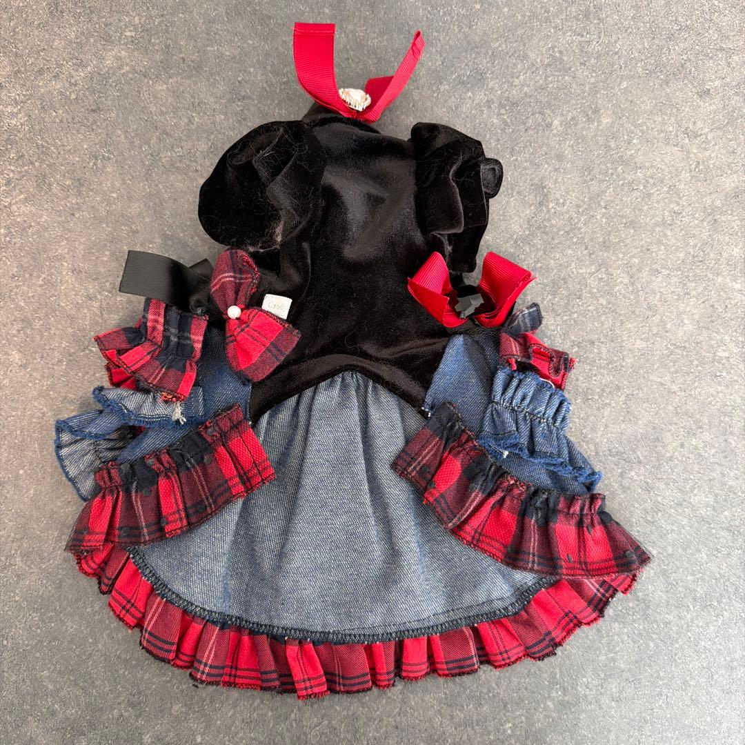 パピリーヒルズ　キャンディブッピー犬服 フリル付きドレス