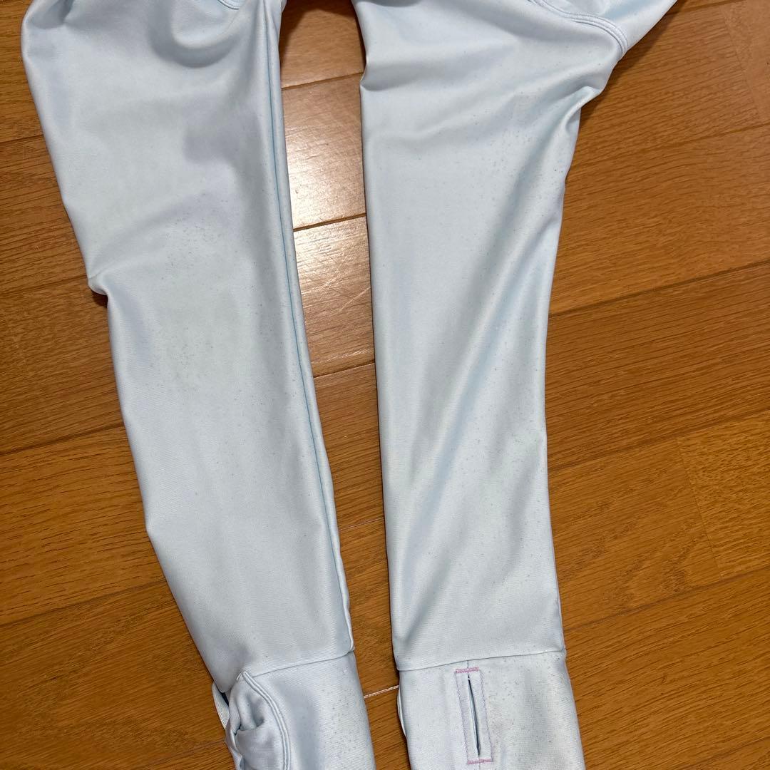 メゾピアノ　水着　スイムウェア　ラッシュガード付き　130