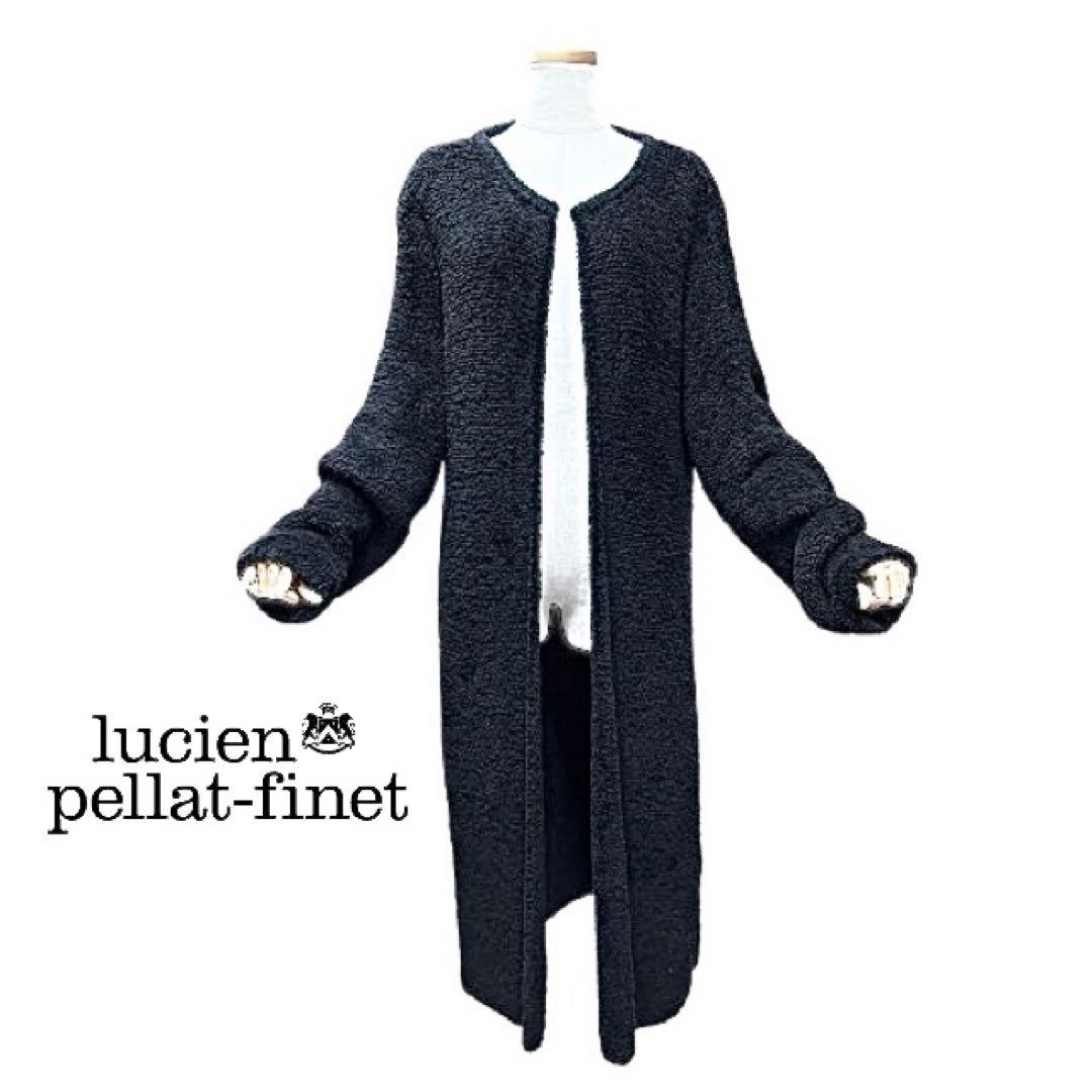 lucien pellat-finetスカル刺繍デザイン ガウンコートmh701