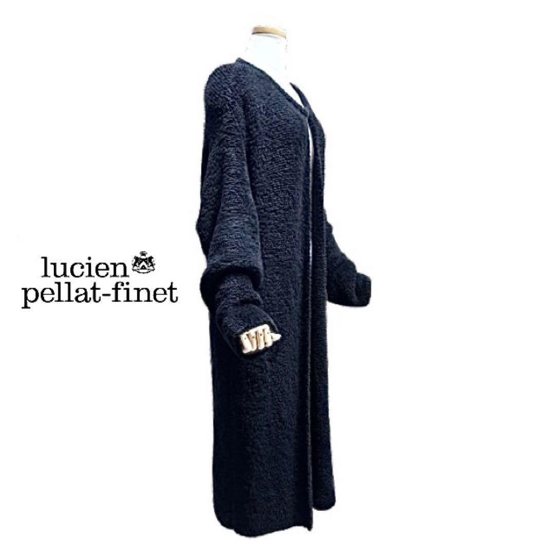 lucien pellat-finetスカル刺繍デザイン ガウンコートmh701