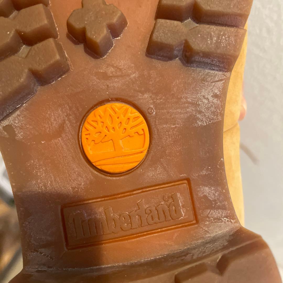 R*I様 Timberlandベージュ スエード ロングブーツ貴重