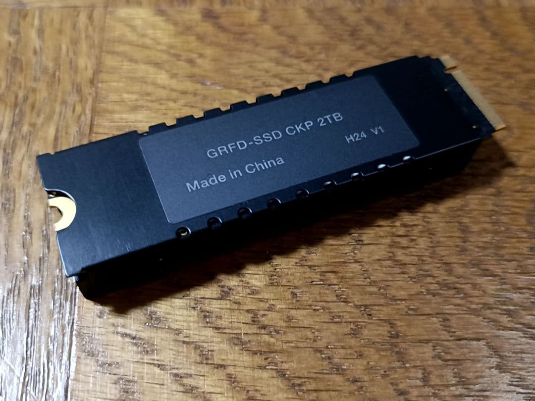 GEO SSD2TB M.2 PCIe Gen4 ゲオ DRAMレス PS5対応