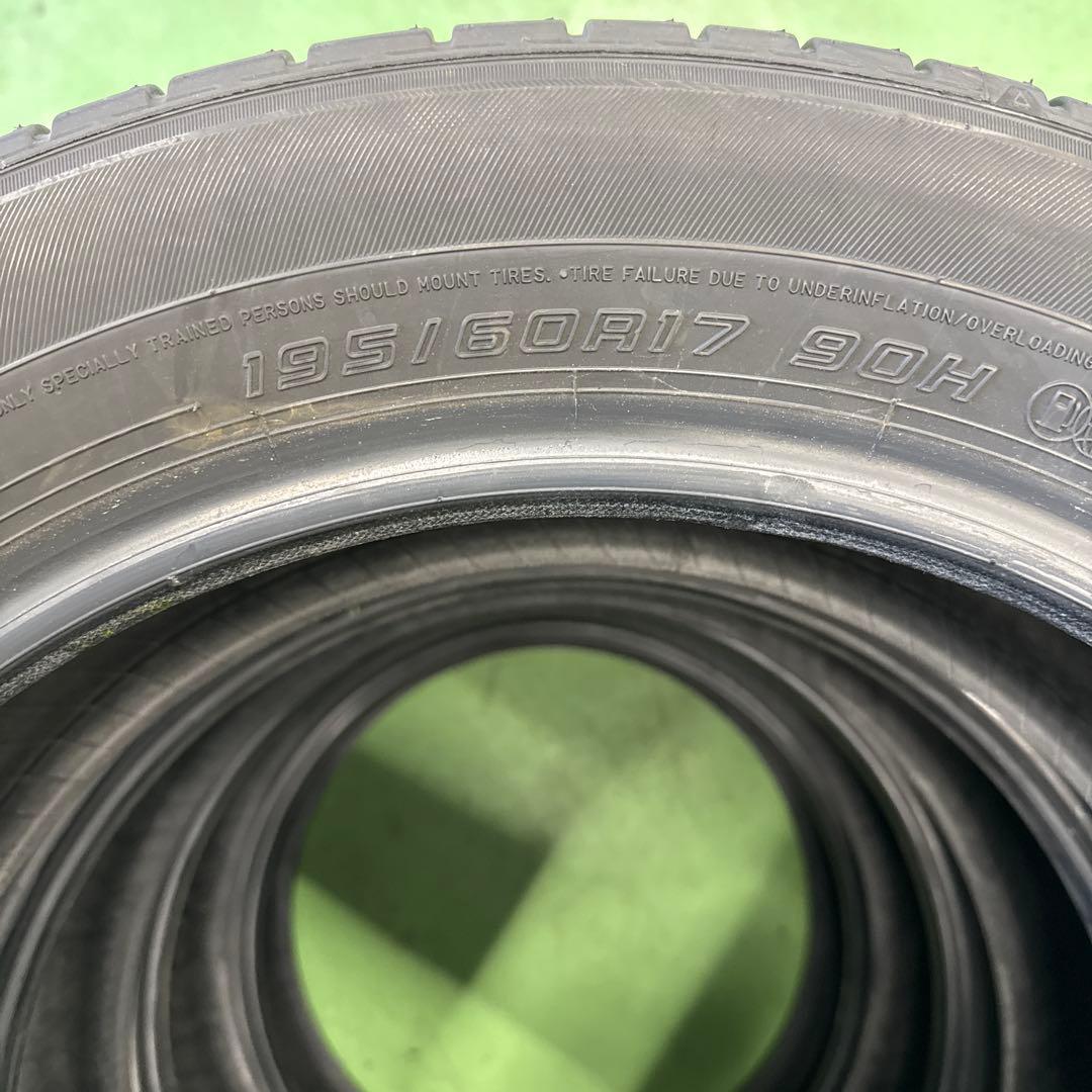 ENASAVE EC300 195/60R17 タイヤ 4本25年製造　新車外し