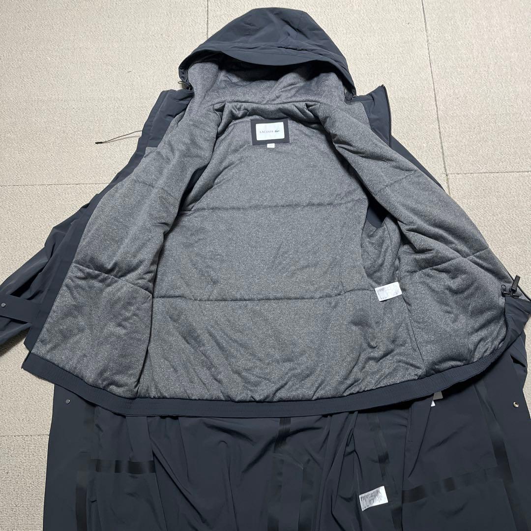 ラコステ(LACOSTE)綿入りベストと薄手撥水コートのセット