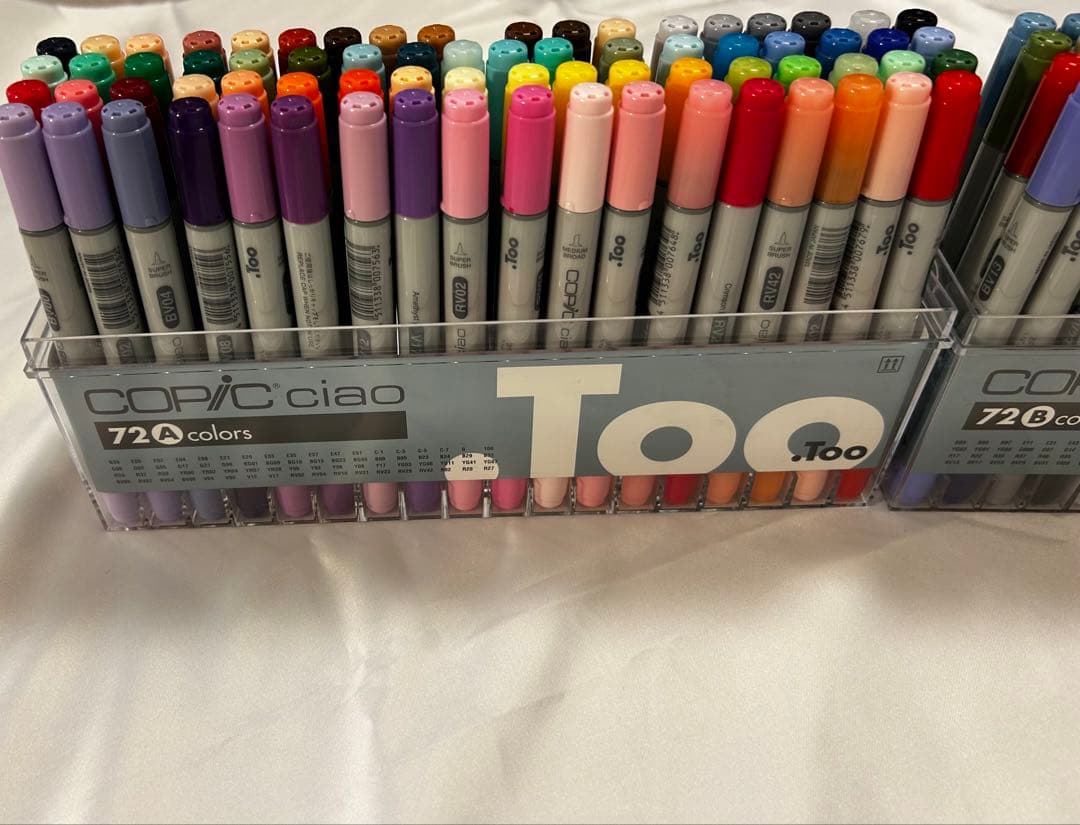 Copic Ciao 72色 ほぼ半額　マーカーセット旧A&Bセット