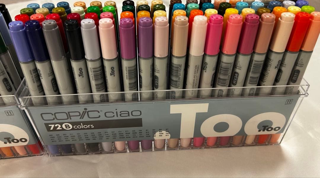 Copic Ciao 72色 ほぼ半額　マーカーセット旧A&Bセット