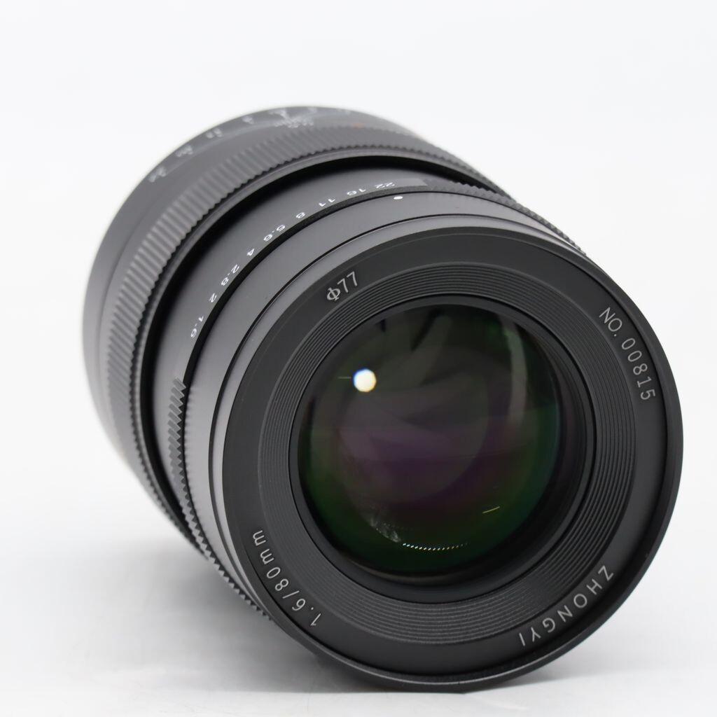 中一光学 SPEEDMASTER 80 F1.6 Gマウント GFX #3972