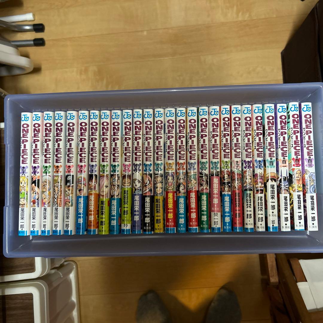 美品多数ONEPIECE既刊全巻112巻セット　初版複数あり