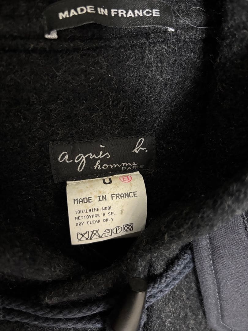 アニエスベー　オム　Agnes b homme お得な！ダッフルコート　ウール