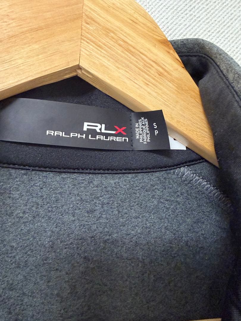 g*8様 RLX Ralph Lauren グレー ハーフジップ ジャケット S