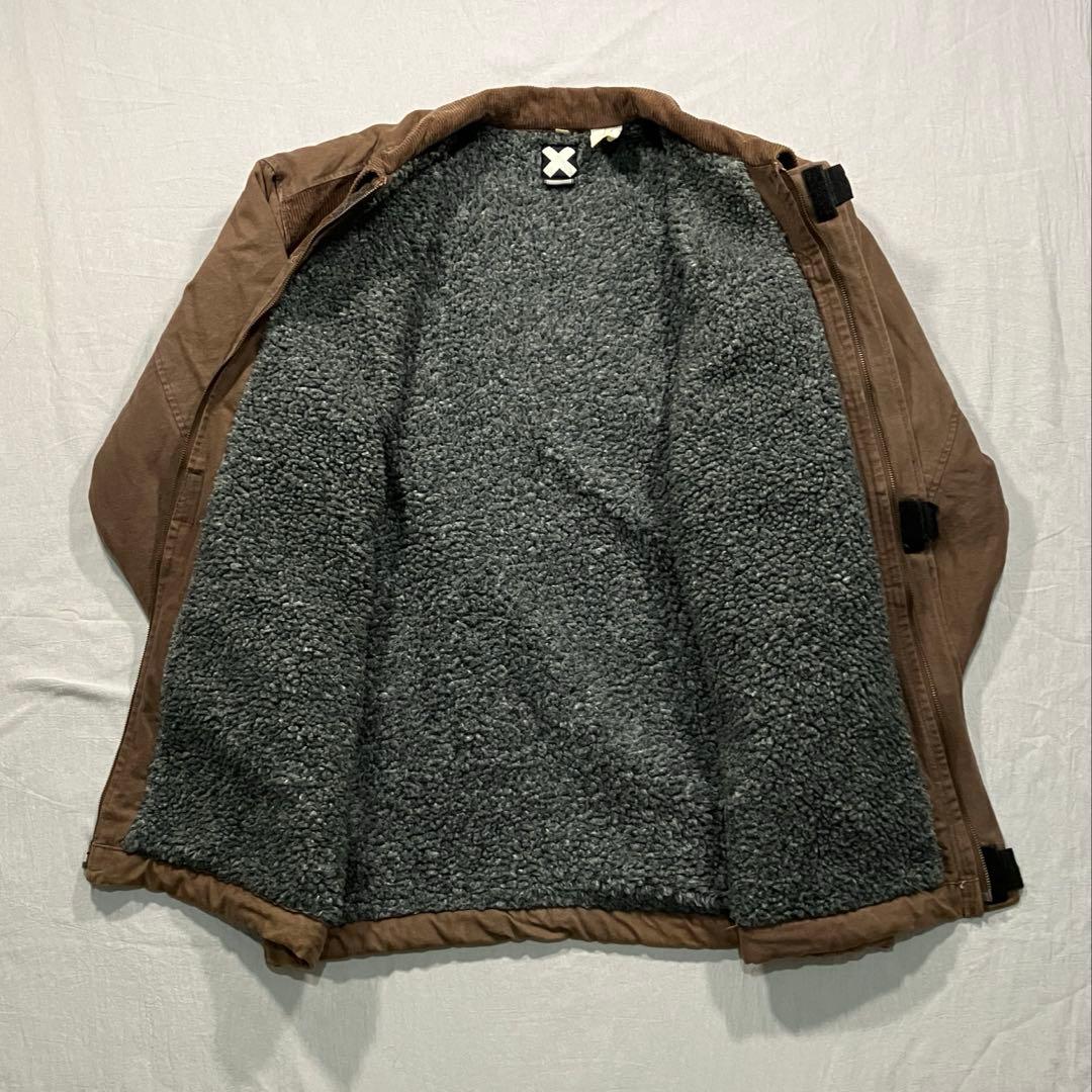 90s Quiksilver ダッグワークジャケット ボアライナー