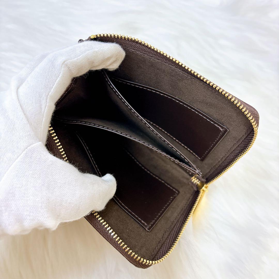 美品✨アールスフェボリット　くまちゃん　ブラウニー　コンパクト　財布　ウォレット