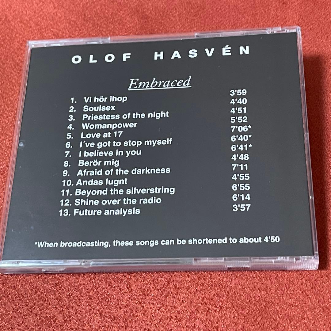 自主盤 Olof Hasvén/Embraced 北欧メロハー,AOR