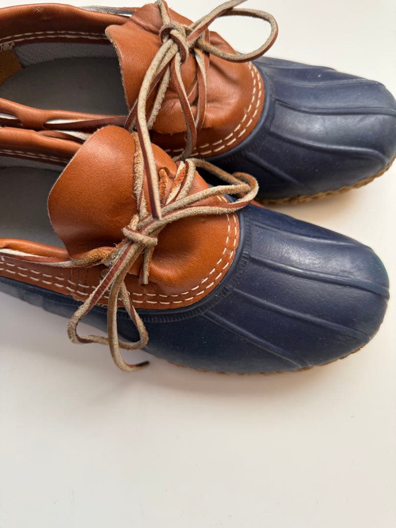 90s L.L.Bean ビーンブーツ ラバーモカシン ガムシューズ 24cm
