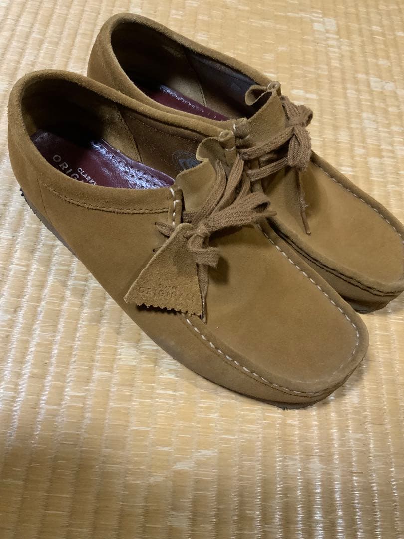 Clarks Originals スエードワラビーブーツ　ブラウン26.5㎝