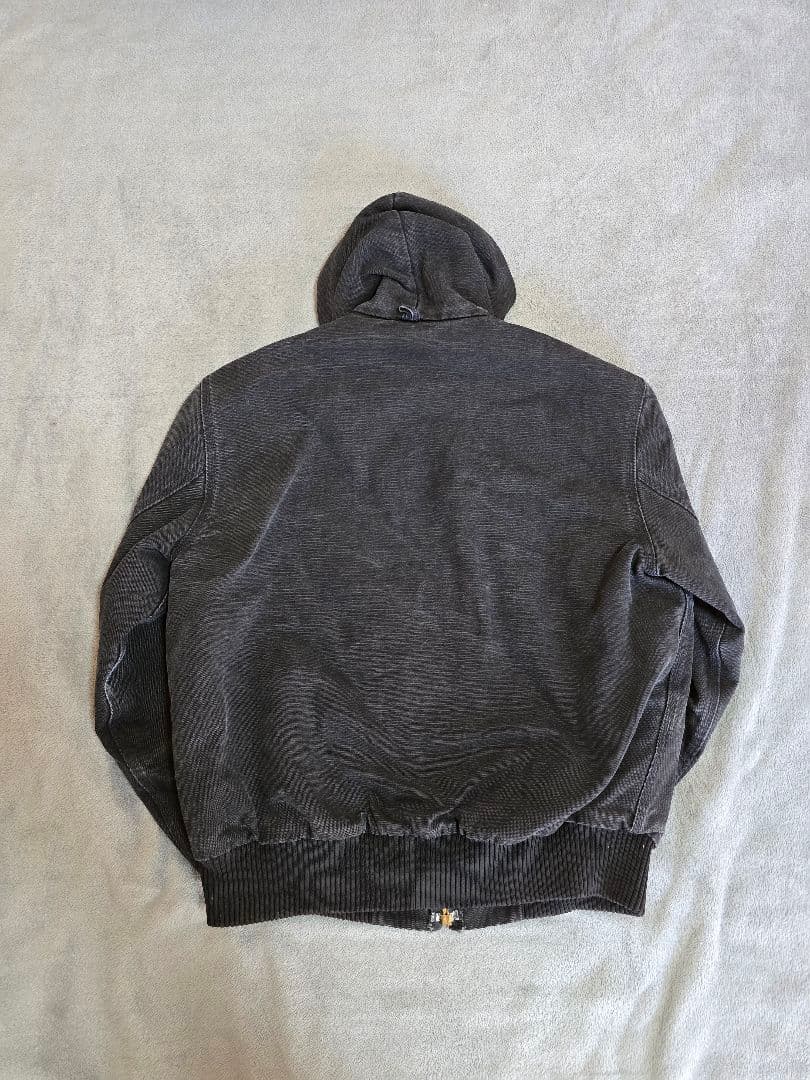 90sUSA Carhartt BLK アクティブジャケット デトロイト