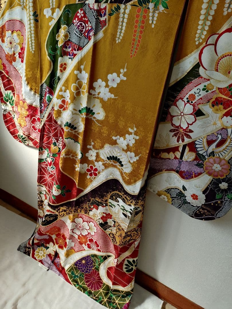 【正絹】成人式振袖　美品