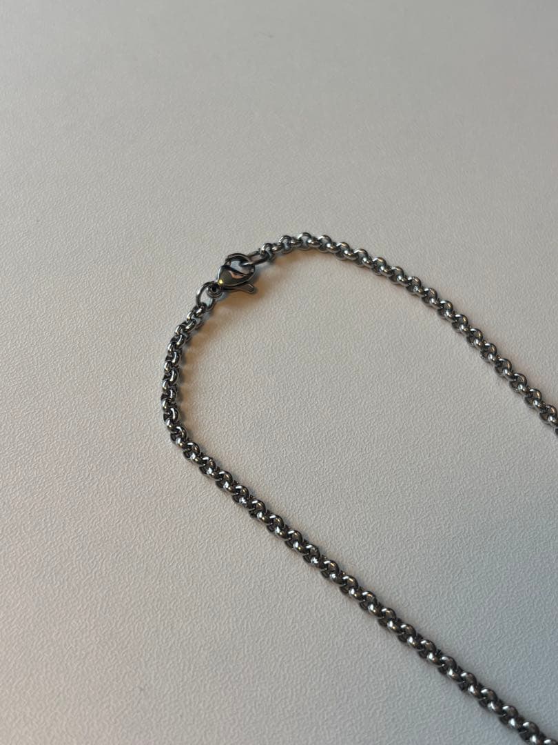 【美品】TIFFANY&Co. 1837 ナローバー ネックレス シルバー925