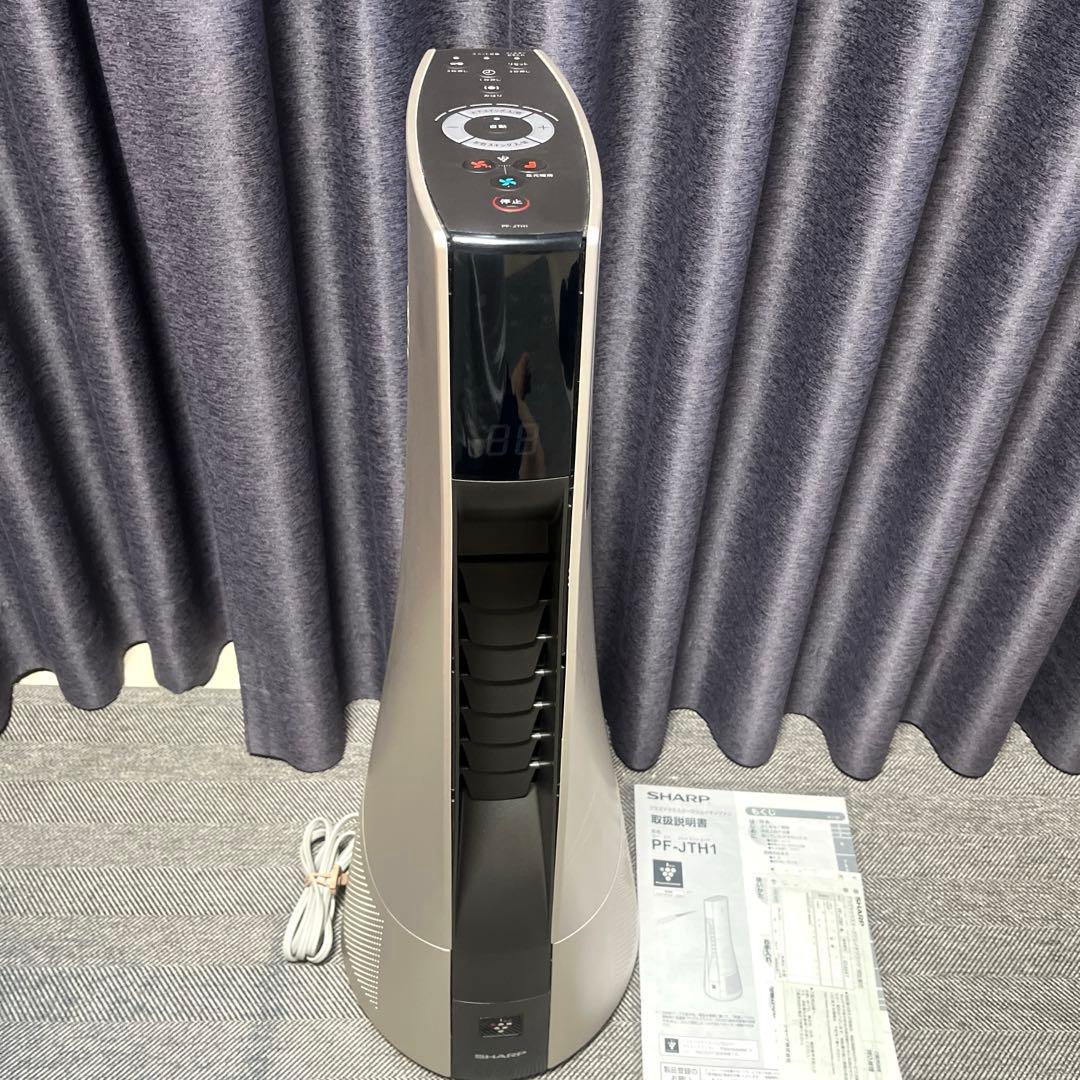 シャープ プラズマクラスター　スリムイオンファン PF-JTH1