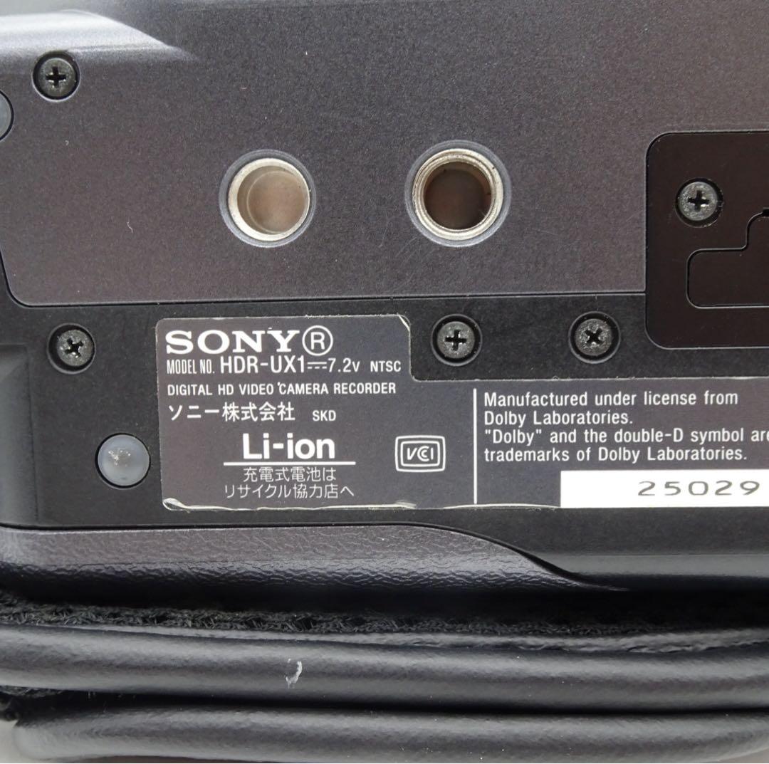 【動作確認済】 SONY ハンディカム HDR-UX1 デジタルビデオカメラ