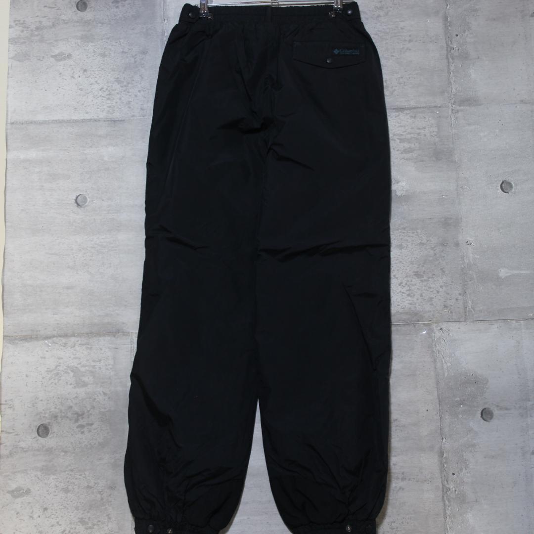 【美品 極太シルエット】厚地 裾ゴム【XL】 USA コロンビア スノーパンツ