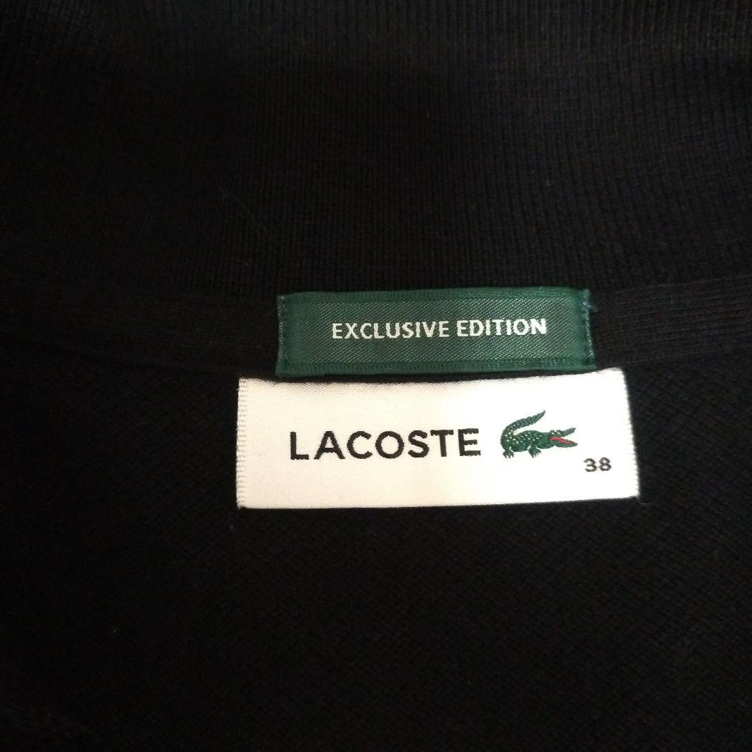 LACOSTE × BEAMS BOY ポロシャツ 黒 38サイズ
