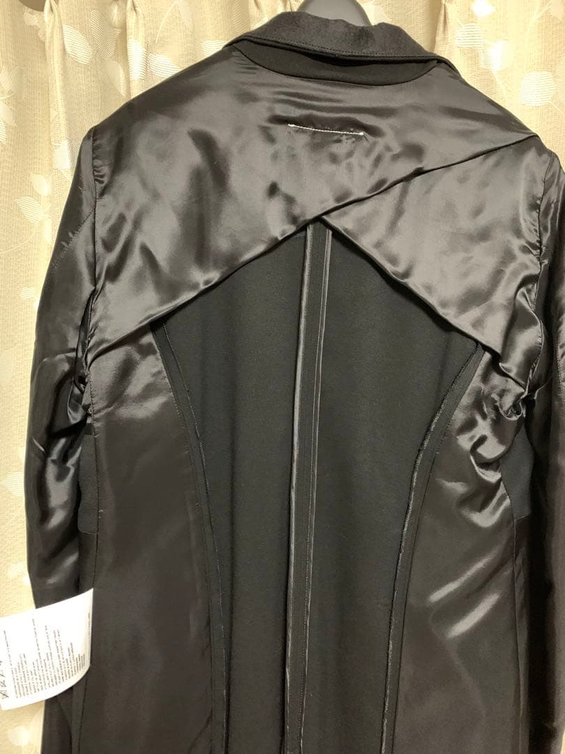 MM6 コート　ロング　黒　タグ　マルジェラ　新品　タグ付き