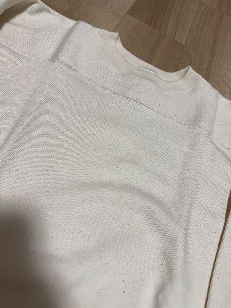 セ*ミ様 BONCOURA フットボールニットTシャツ　ホワイト　白　ボンクラ
