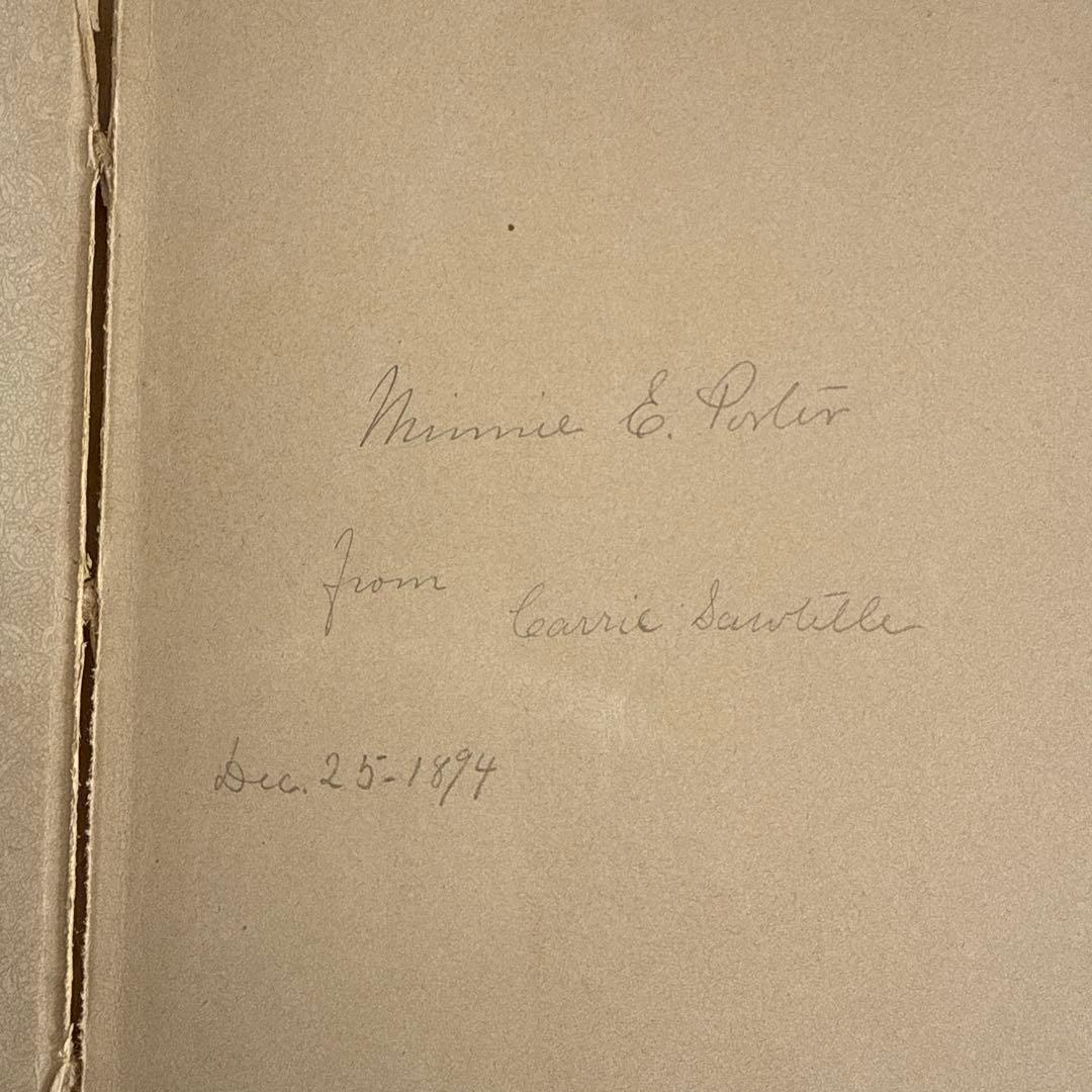 1894年アンティーク美しい絵本ヴィクトリアン洋書ジャンクジャーナル古書　児童書