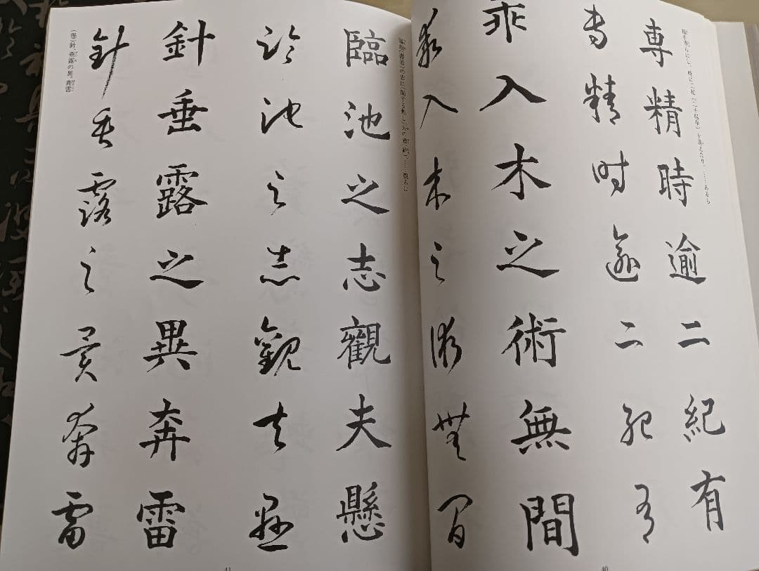 真草書譜　淺見喜舟