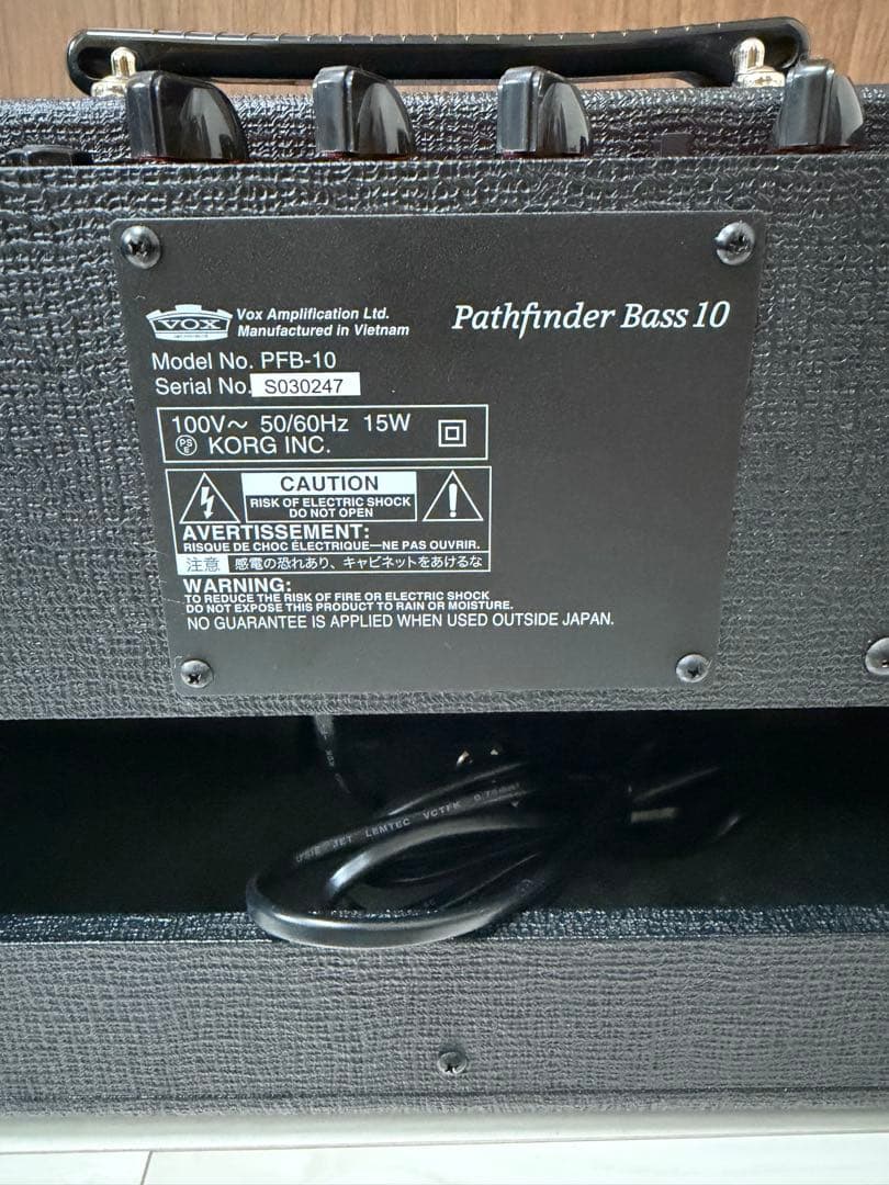 [美品]VOX Pathfinder Bass 10 ベース用アンプ