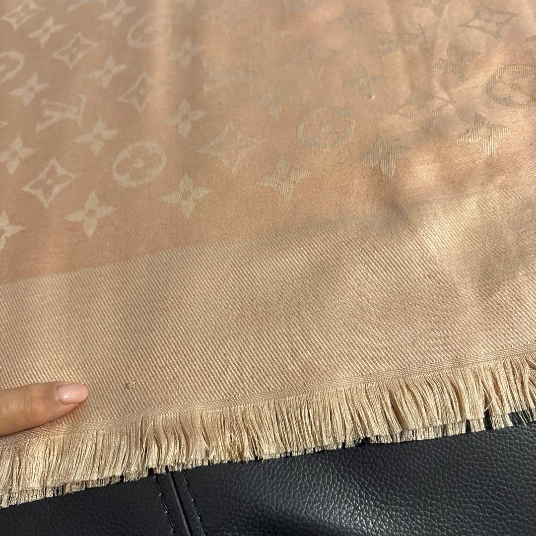 【美品】Louis Vuitton ルイ・ヴィトン ストール　ピンク