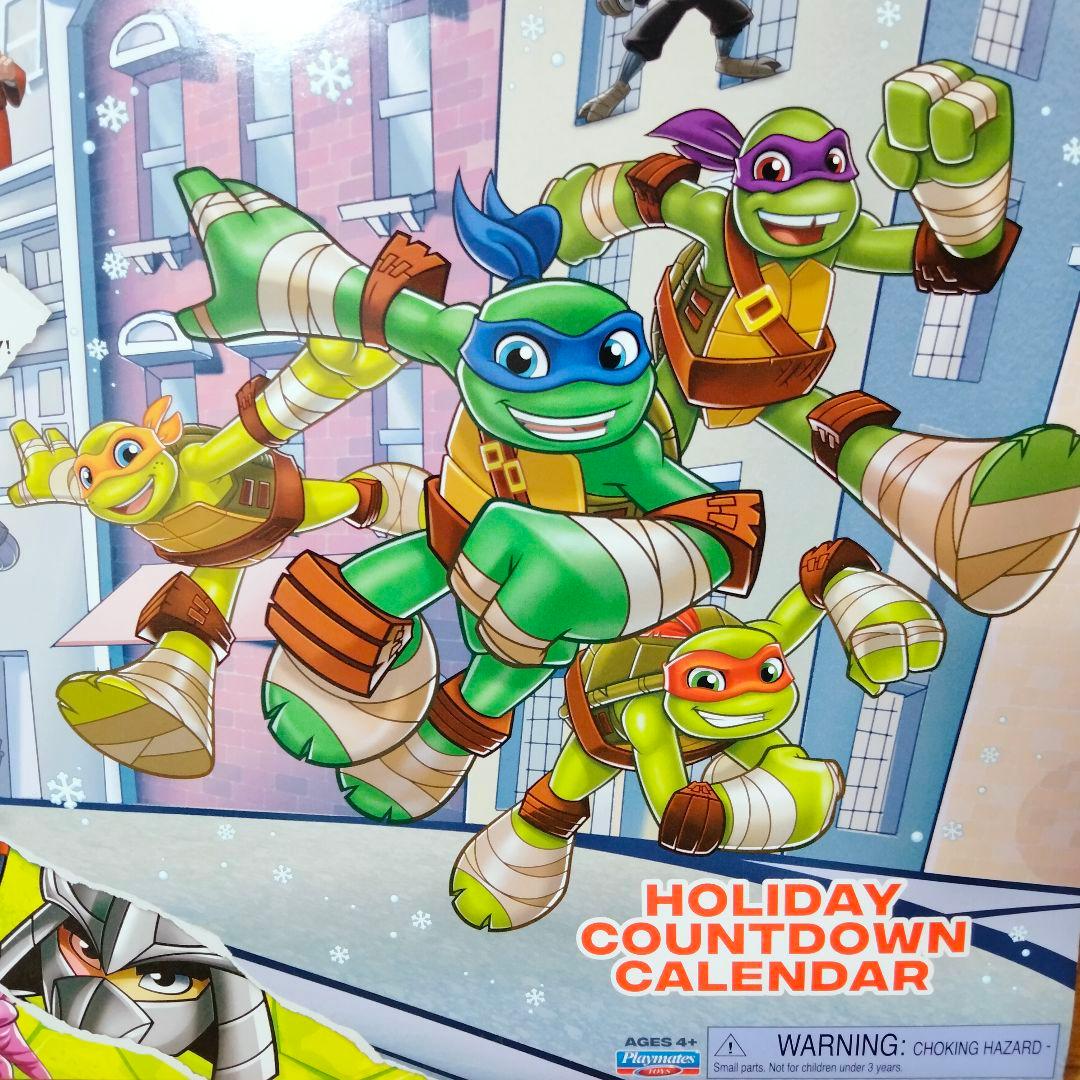 アドベントカレンダー ミュータントタートルズ クリスマス カウントダウン