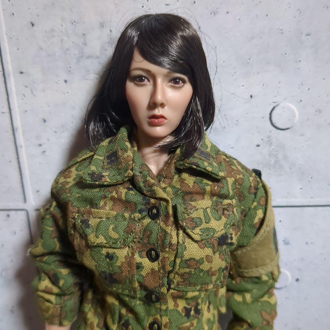 1/6 12インチ 女性兵士　MP　cs26