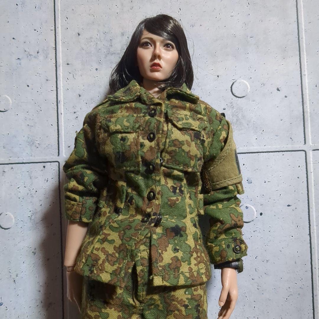 1/6 12インチ 女性兵士　MP　cs26
