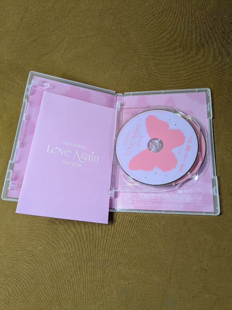 西野カナ　DVD　2024 LOVE AGAIN ラブアゲイン