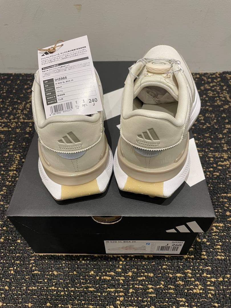 adidas スパイクレスゴルフシューズ WS2G SL BOA25 24cm