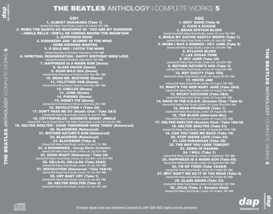 [14CD] THE BEATLES - ANTHOLOGY 1-7 セット