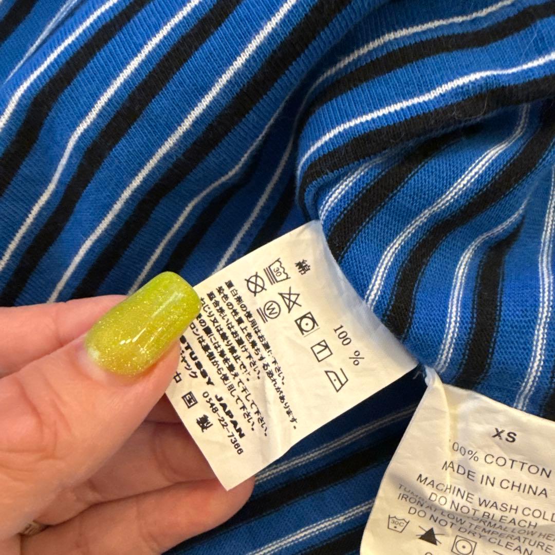 stussy ボーダーキャミ
