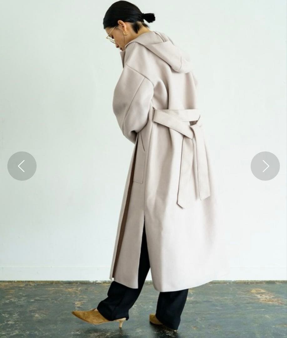 ⭐︎新品未使用⭐︎Loungedressニットフーディーコート