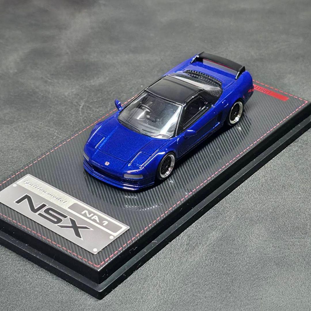 イグニッションモデル 1/64 ホンダ NSX (NA1) ブルーメタリック