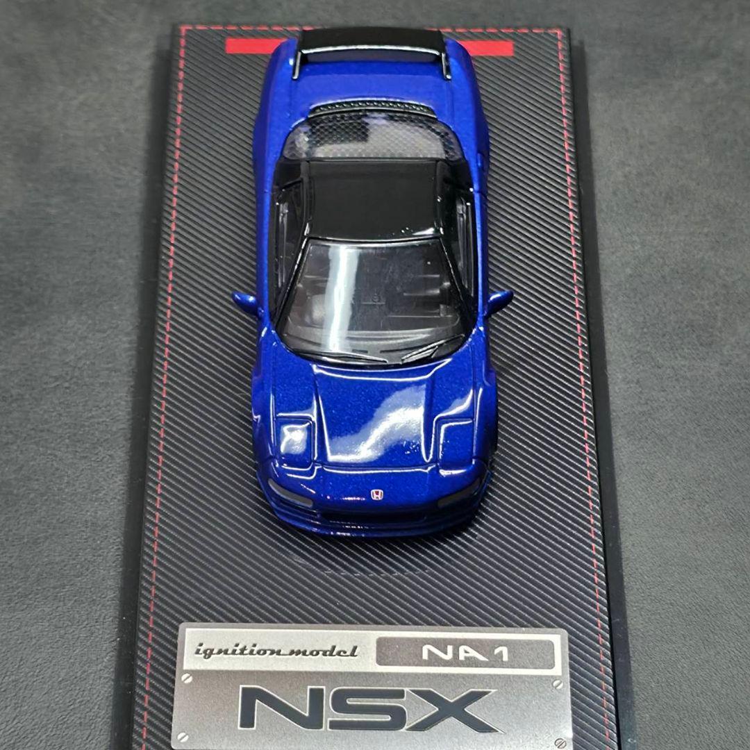 イグニッションモデル 1/64 ホンダ NSX (NA1) ブルーメタリック