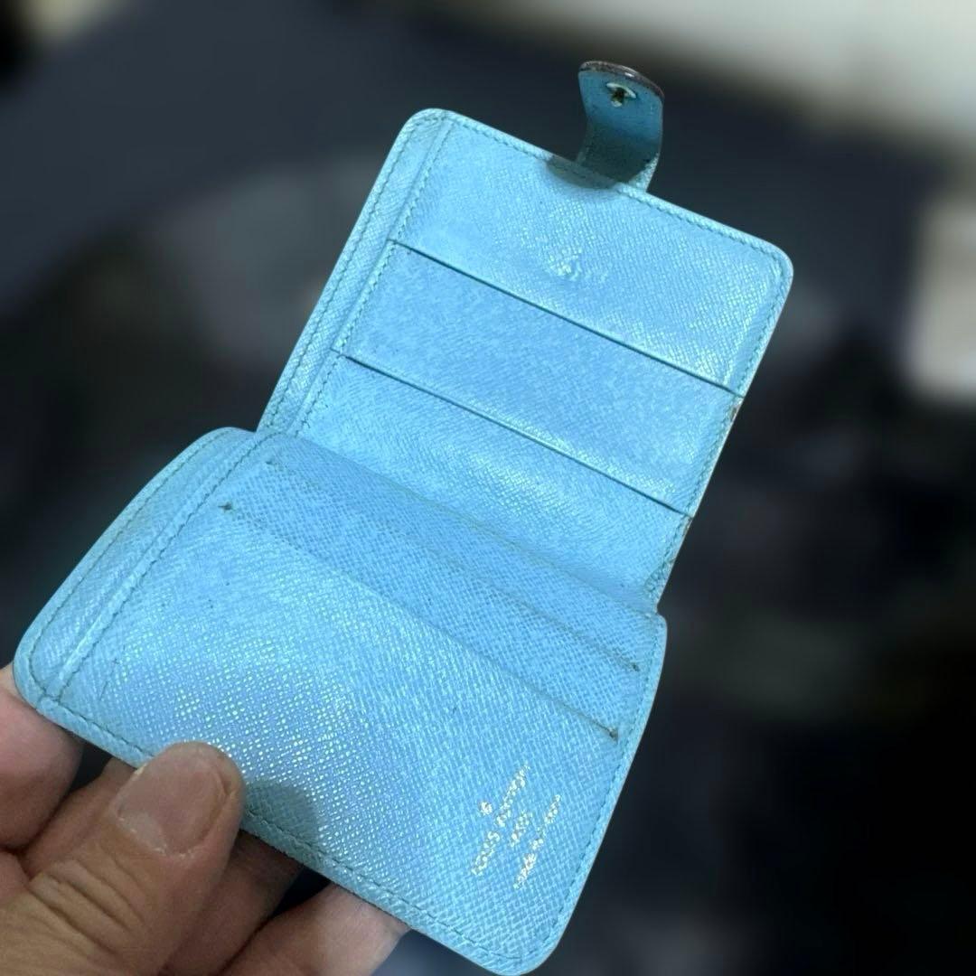 ⑤☆良品☆ モノグラムグルーム コンパクトジップ折財布 ベルボーイ