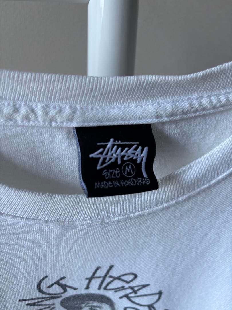 Stussy Talking Heads Tシャツ M ホワイト