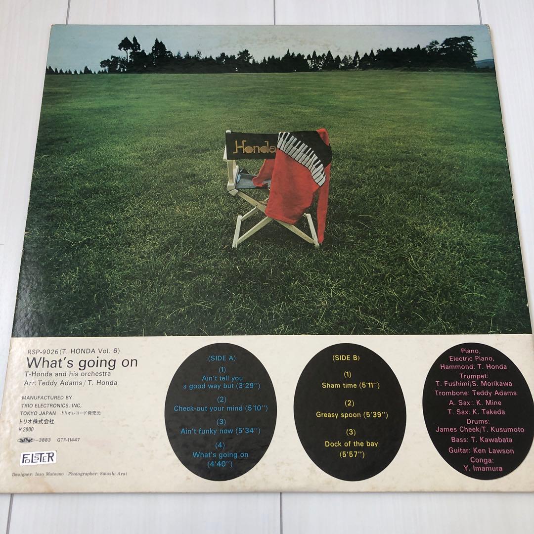 邦楽 T.HONDA&HIS ORCHESTRA what's going on